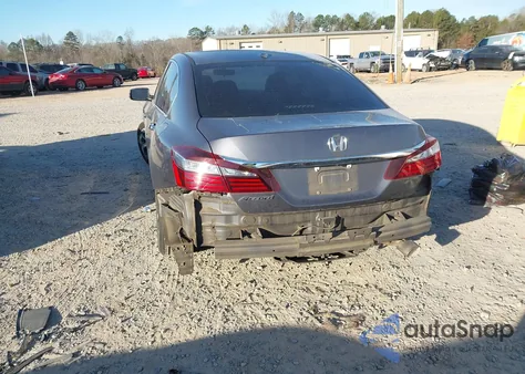 2016 Honda Accord Ex z USA, uszkodzony, nr VIN 1HGCR2F77GA006127